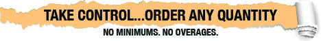 No Minimum Order and No Minimum Quantity